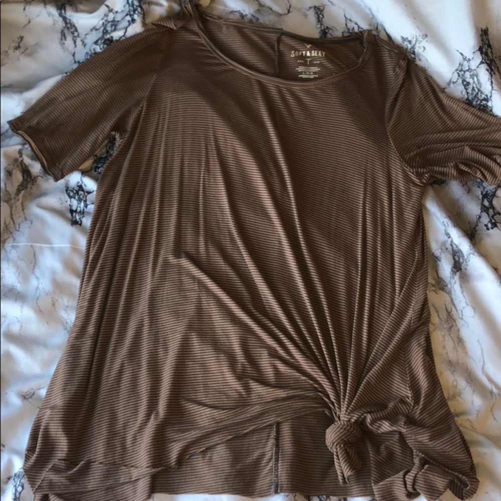 Top from American Eagle (soft and sexy T)
